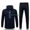 Italie - Hoodie Ensemble Vestes d'Entraînement 22-23 Bleue Pour Homme